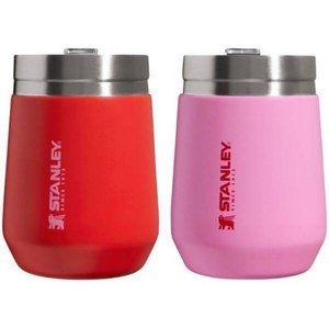 Stanley 2pk 10 oz Stainless Steel Everyday Go Tumblers- Target Red/Cotto…